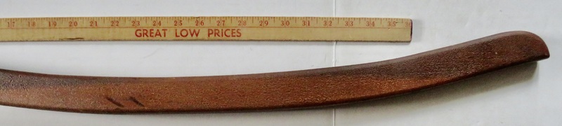 FOLK ART WOODEN AXE, MASONIC, ORIGINAL PAINT, 19TH