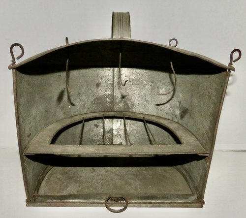 SCARCE 19TH C. TIN BIRD ROASTER