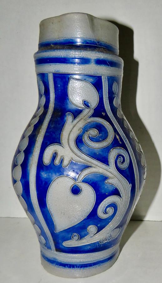18TH/19TH CENTURY WESTERWALD TAVERN PITCHER