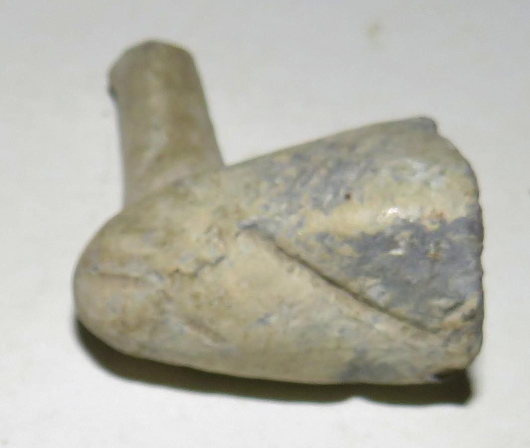 VERY RARE COLONIAL LEAD PIPE BOWL
