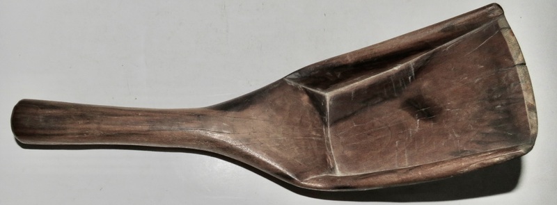 18TH EARLY 19TH C. NATIVE AMERICAN MAPLE SCOOP