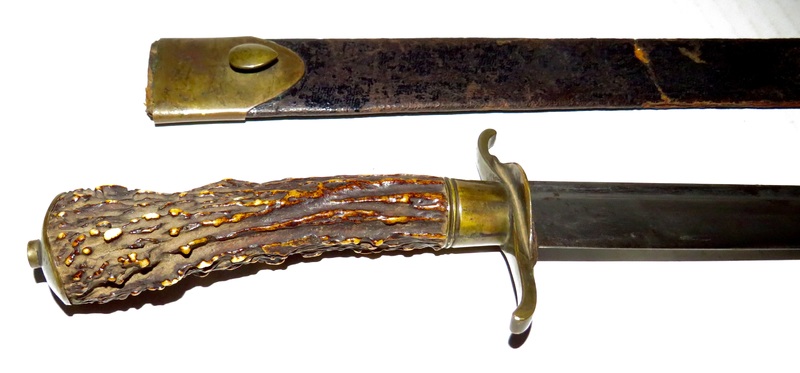 WONDERFUL EARLY 18TH C. SCOTTISH HUNTING SWORD