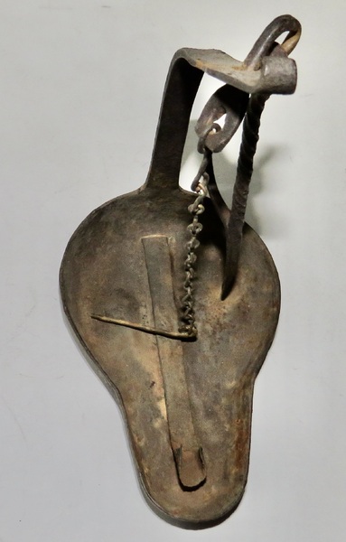 RARE TRANSITION PILGRIM ERA GREASE LAMP