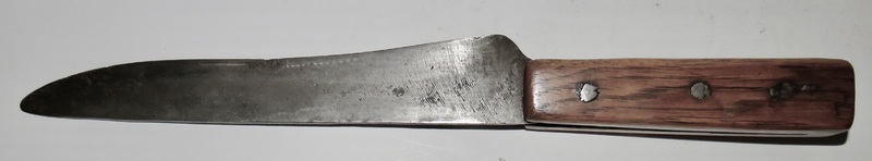 REV. WAR ERA SIDE KNIFE HAVING A FILE BLADE