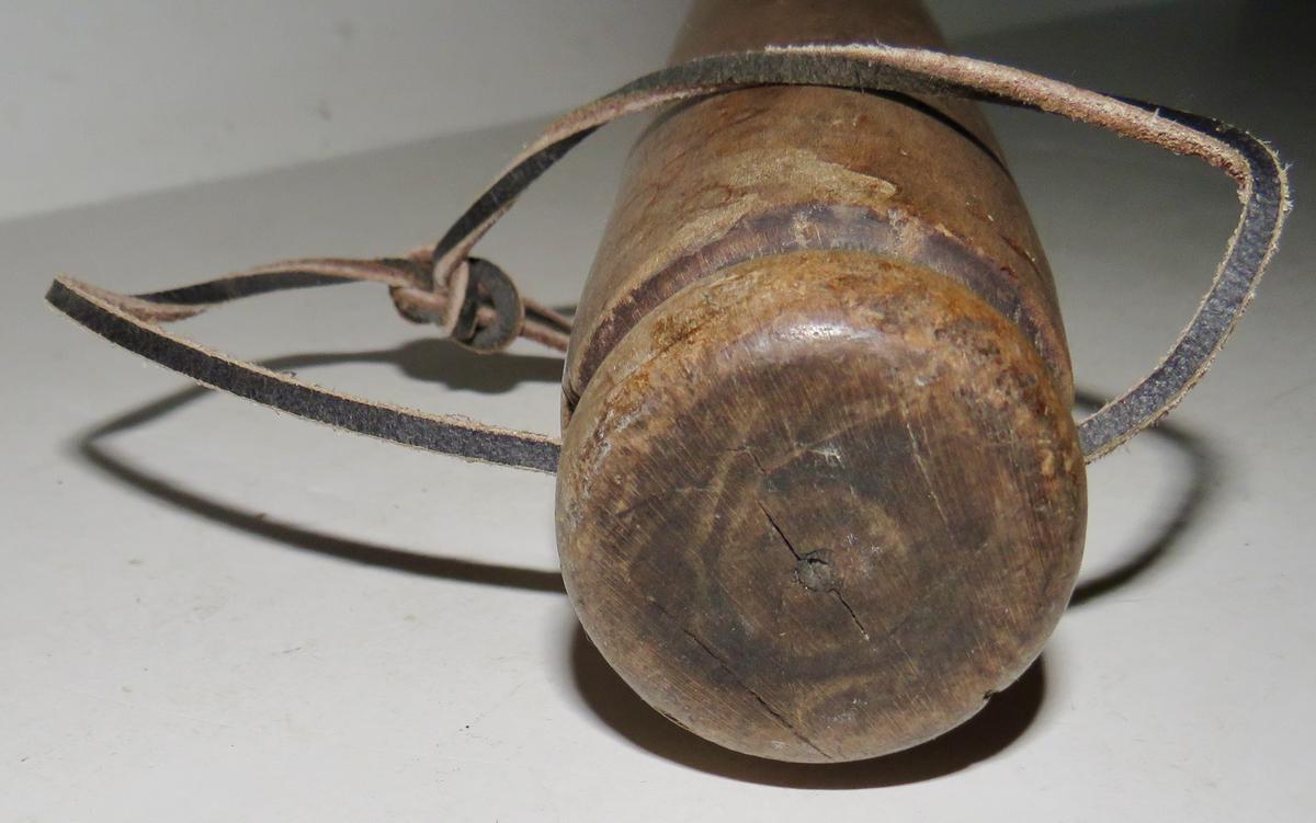 MAPLE ROLLING PIN, 19TH CENTURY