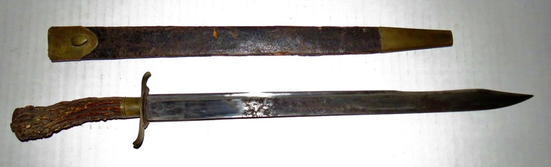 WONDERFUL EARLY 18TH C. SCOTTISH HUNTING SWORD