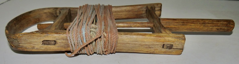 RARE 18TH C. GARDEN TOOL