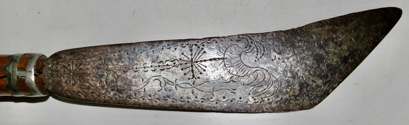 RARE DATED 1790 ENGRAVED FRENCH KNIFE.