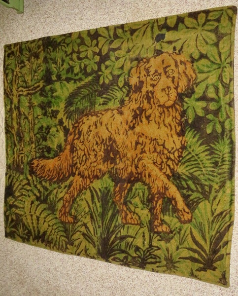 BUGGY OR SLEIGH LAP BLANKET, 19TH CENTURY