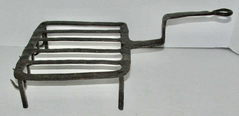 18TH-19TH C. WROUGHT IRON BROILER