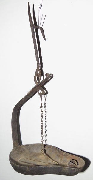 RARE TRANSITION PILGRIM ERA GREASE LAMP