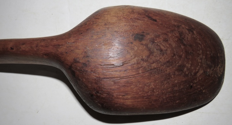 19TH C. NATIVE AMERICAN EFFIGY SCOOP OR LADLE