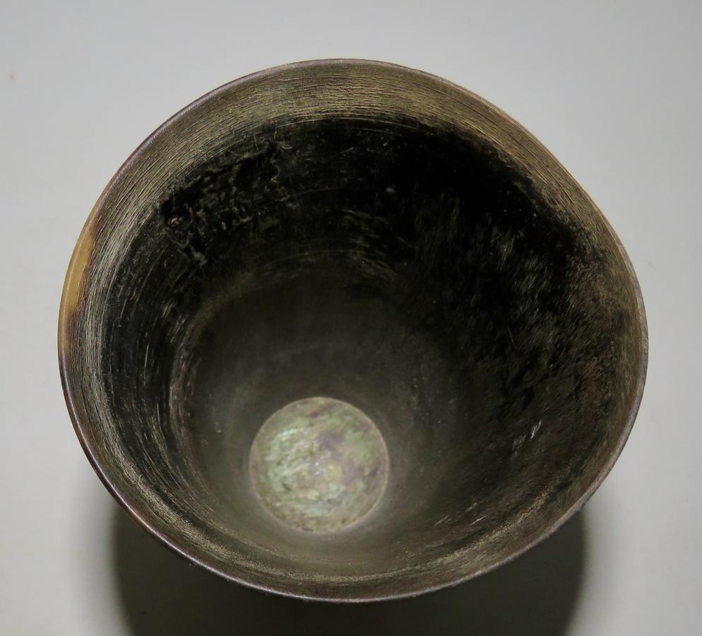 REV. WAR PERIOD HORN TAVERN CUP