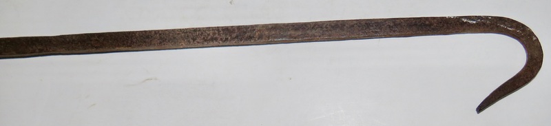 18TH C. FORGED LIGHTING TRAMMEL