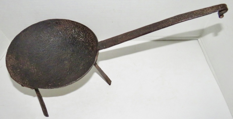 REV. WAR ERA CAMP COOKING FORGED IRON SPIDER