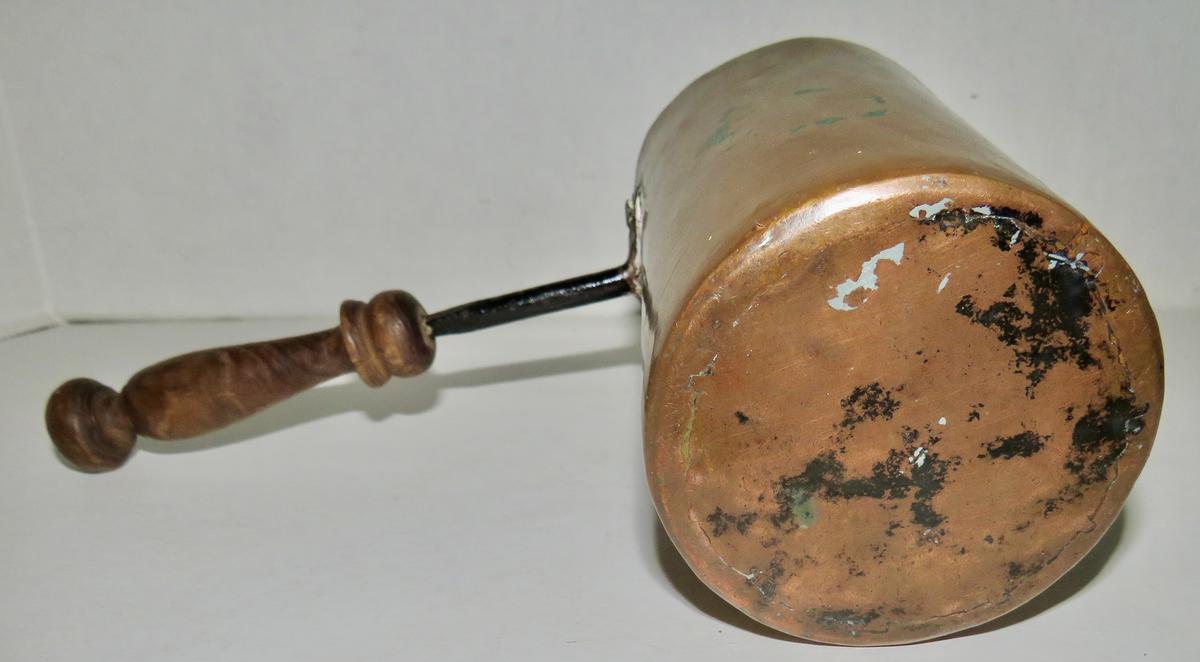 18TH CENTURY TAVERN COPPER ALE WARMER
