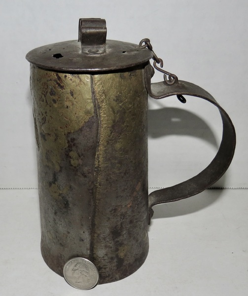 PILGRIM ERA FORGED IRON TAVERN ALE WARMER