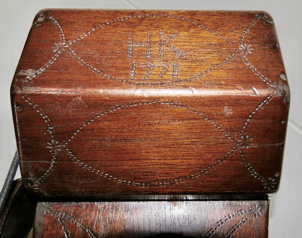 RARE FORM FIREPLACE BELLOWS, AMERICAN, PA, DATED