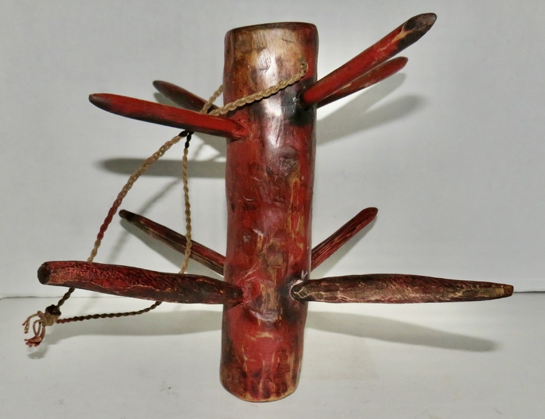 BEST WOODEN CANDLE OR HERB DRYING RACK W/ PAINT
