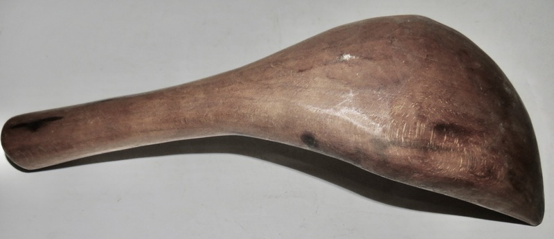18TH EARLY 19TH C. NATIVE AMERICAN MAPLE SCOOP