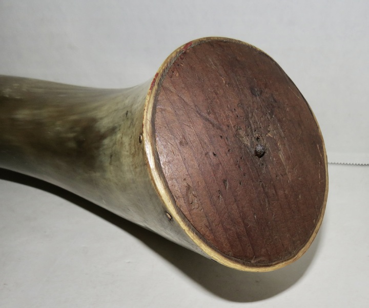 SCARCE 18TH/19TH C. RIFLEMAN'S SUPPLY POWDER HORN