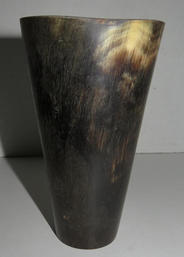 REV. WAR PERIOD HORN TAVERN CUP