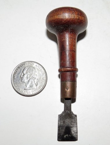 RARE 18TH C. BUTTON HOLE CUTTER