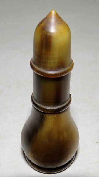 RARE REV. WAR ERA 18TH CENTURY SALT HORN