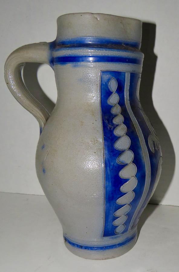 18TH/19TH CENTURY WESTERWALD TAVERN PITCHER