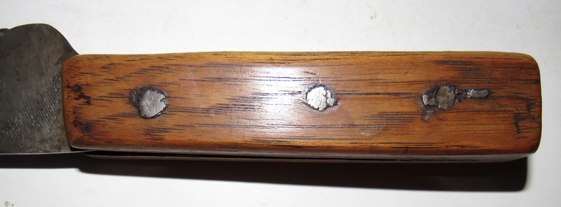 REV. WAR ERA SIDE KNIFE HAVING A FILE BLADE