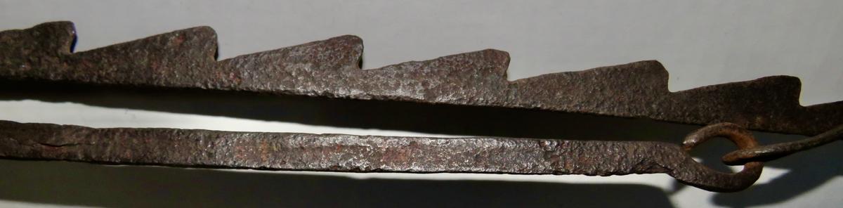 18TH C. FORGED LIGHTING TRAMMEL