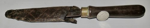 REV. WAR ERA BELT KNIFE AND SHEATH