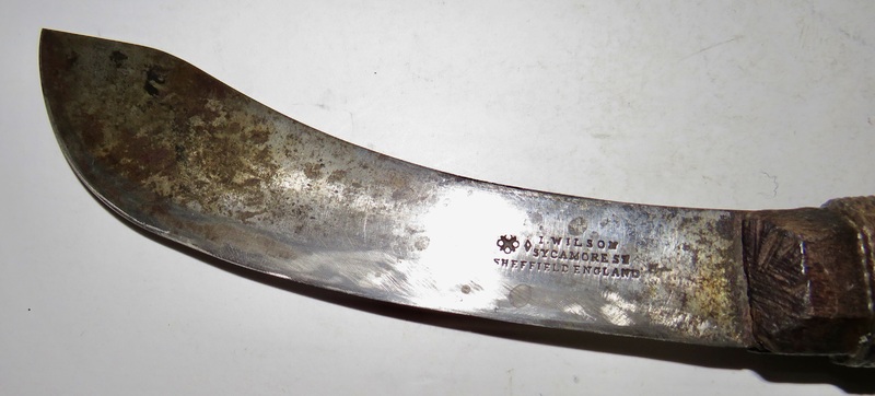 RARE 18TH/19TH C. FRONTIERSMAN SKINNING KNIFE