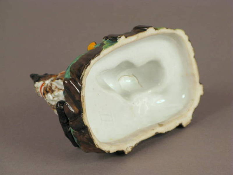19thc. Story Figure Spill Vase