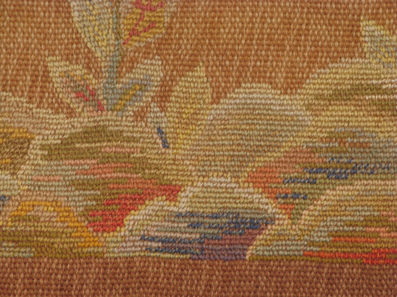 Large Needlepoint with Birds