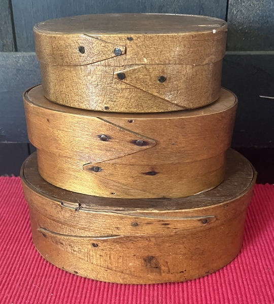 Stack Oval Shaker Boxes