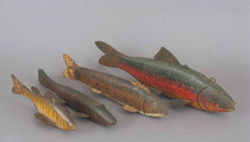 Old Ice Fishing Decoys