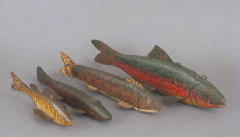 Old Ice Fishing Decoys