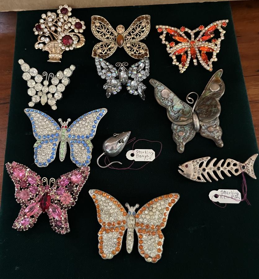 Costume Jewelry Pins
