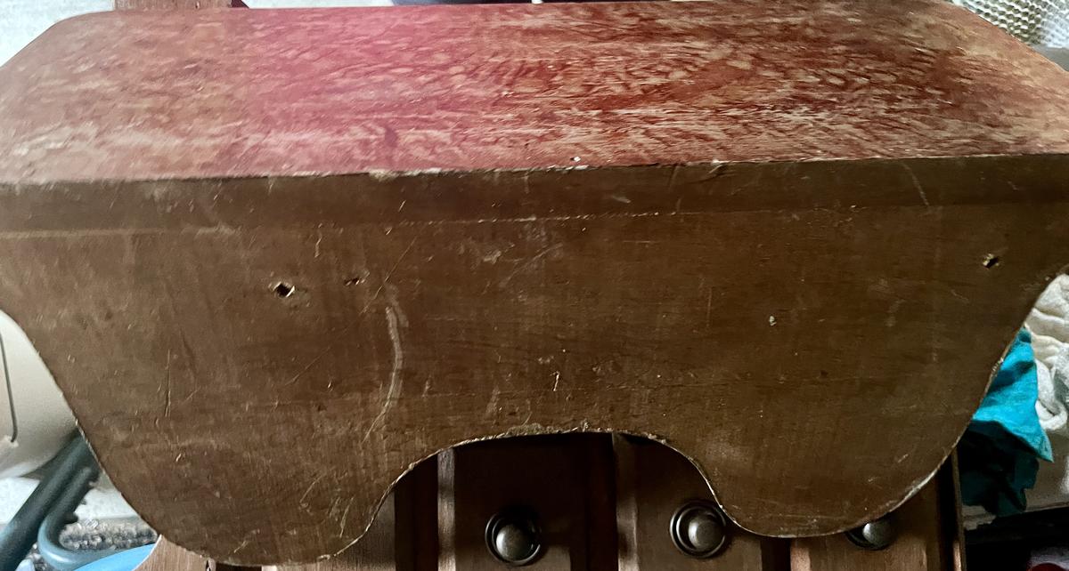 Grain Painted Shelf