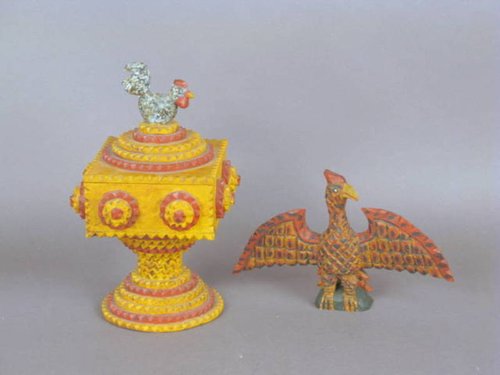 PA German Folk Carvings by D. Strawser