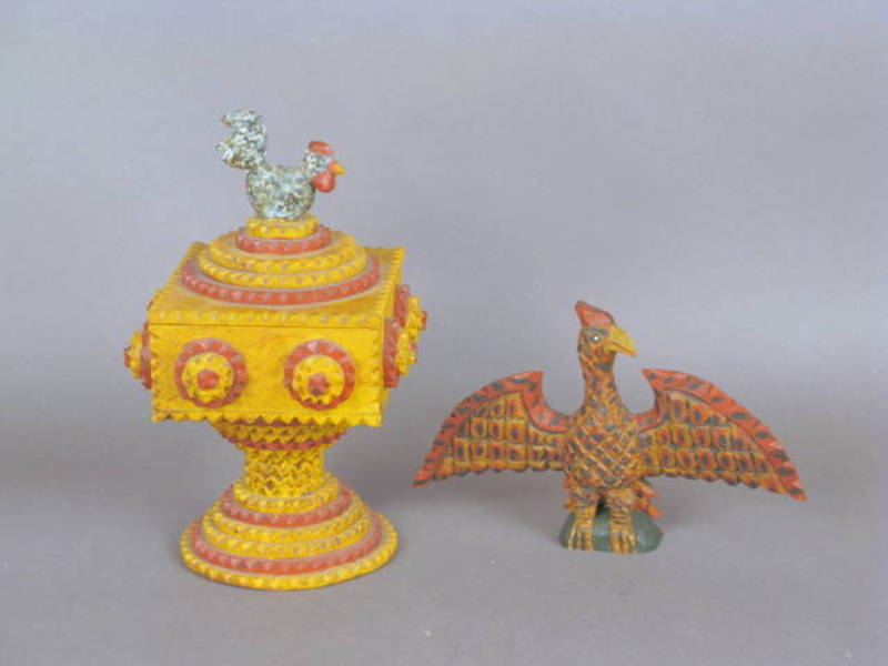 PA German Folk Carvings by D. Strawser