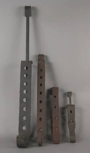 18thc. Iron Rod and Hole Trammels