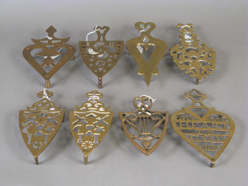 Group of 19thc. Brass Trivets