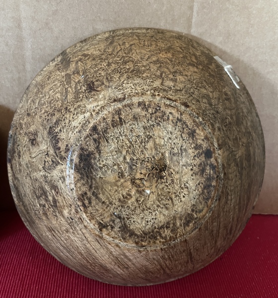 19thc. Burl Bowl