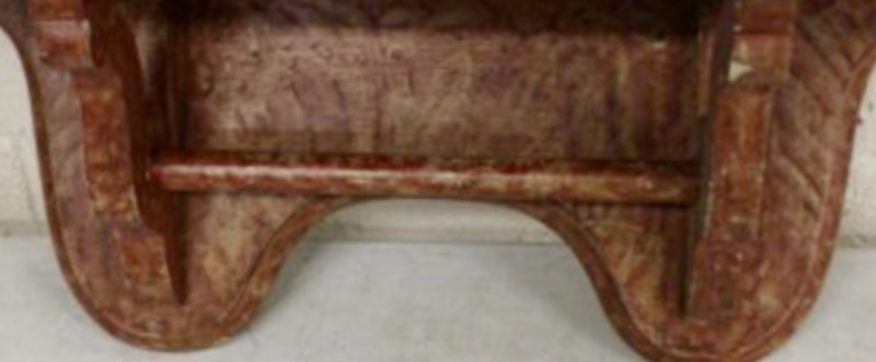 Grain Painted Shelf