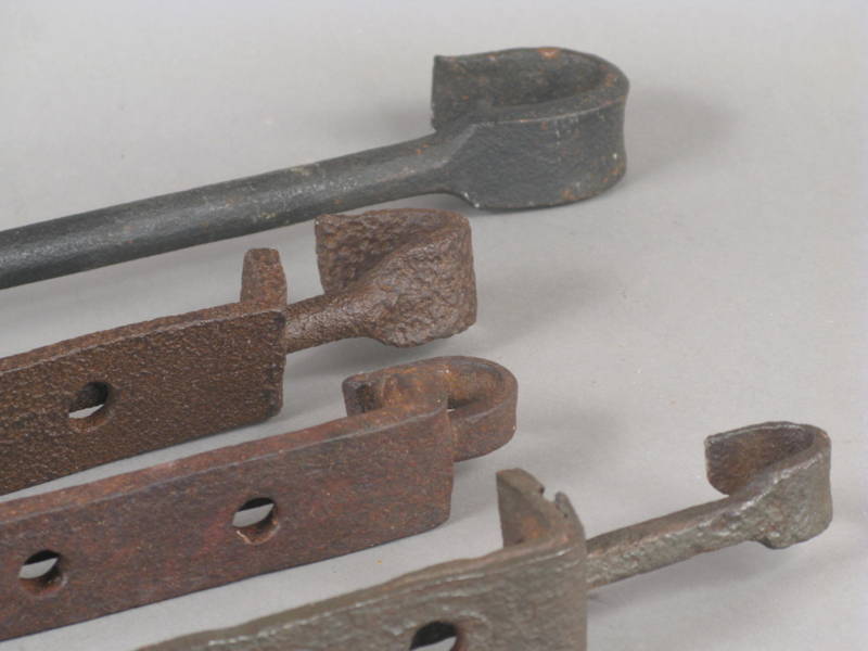 18thc. Iron Rod and Hole Trammels