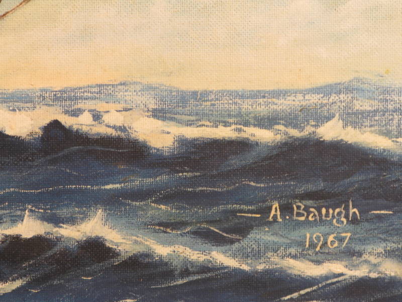 Large Ship Painting
