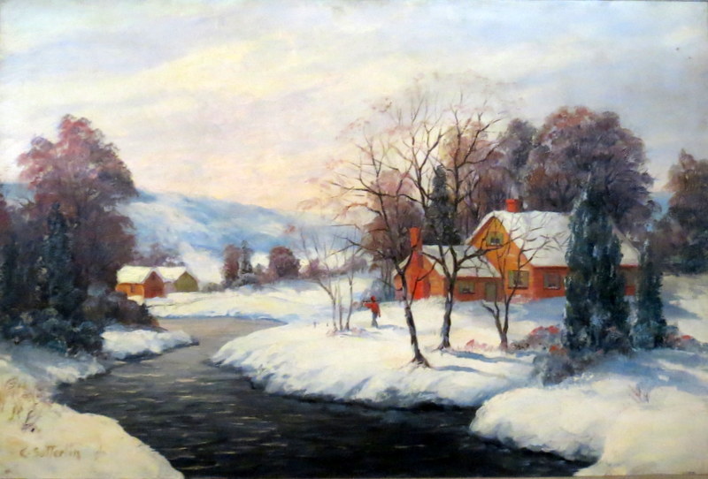 PA Winter Scene by C. Sutterlin