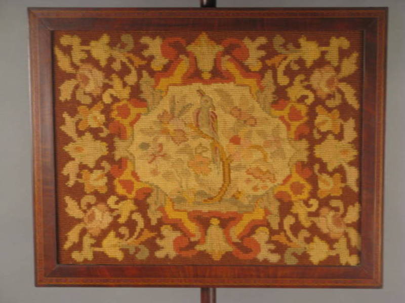 19thc. Fire Screen